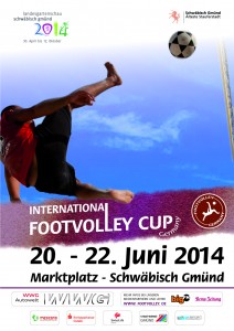 Flyer International Footvolley Cup 2014 in Schwäbisch Gmünd