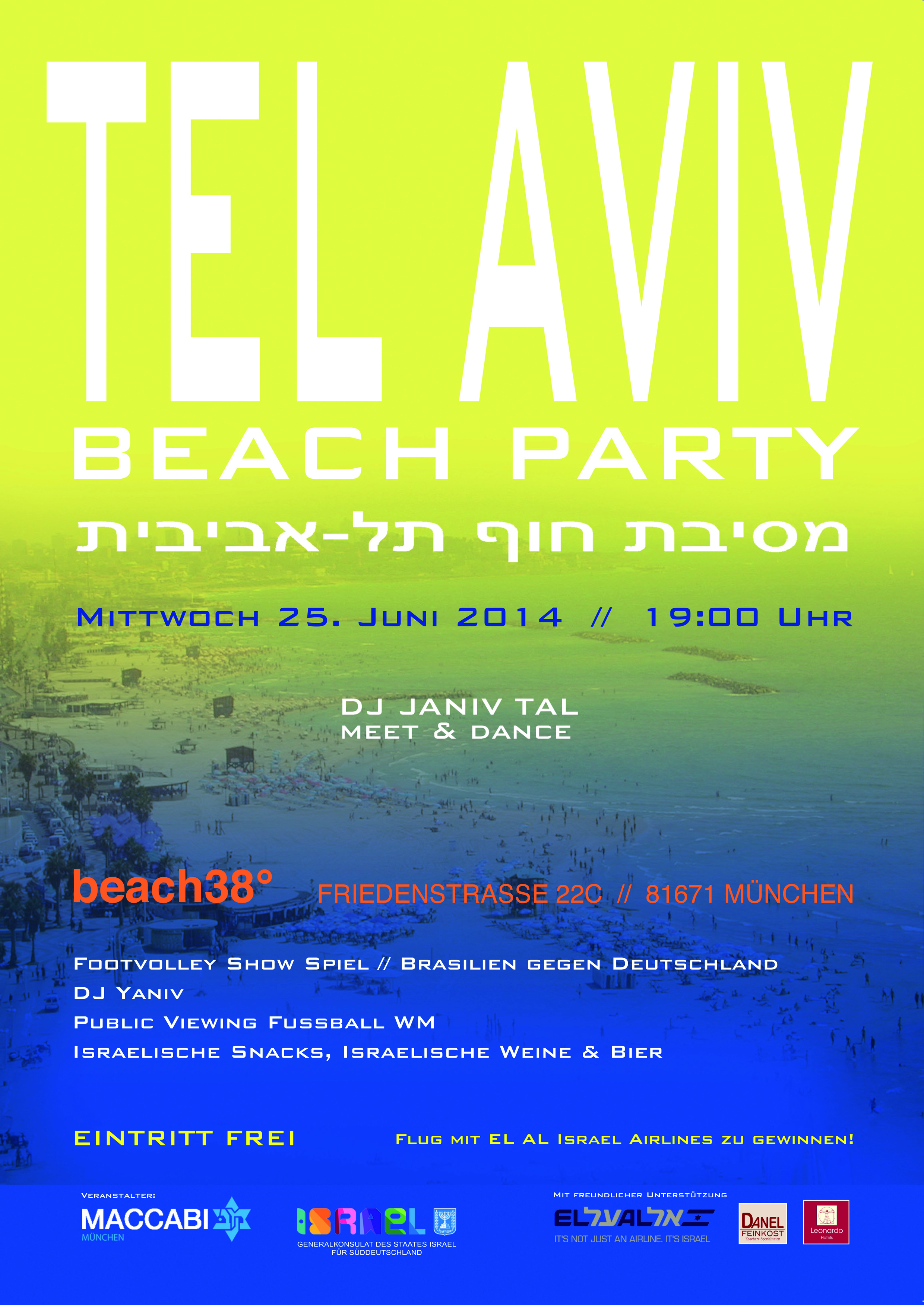 Tel Aviv Beach Party