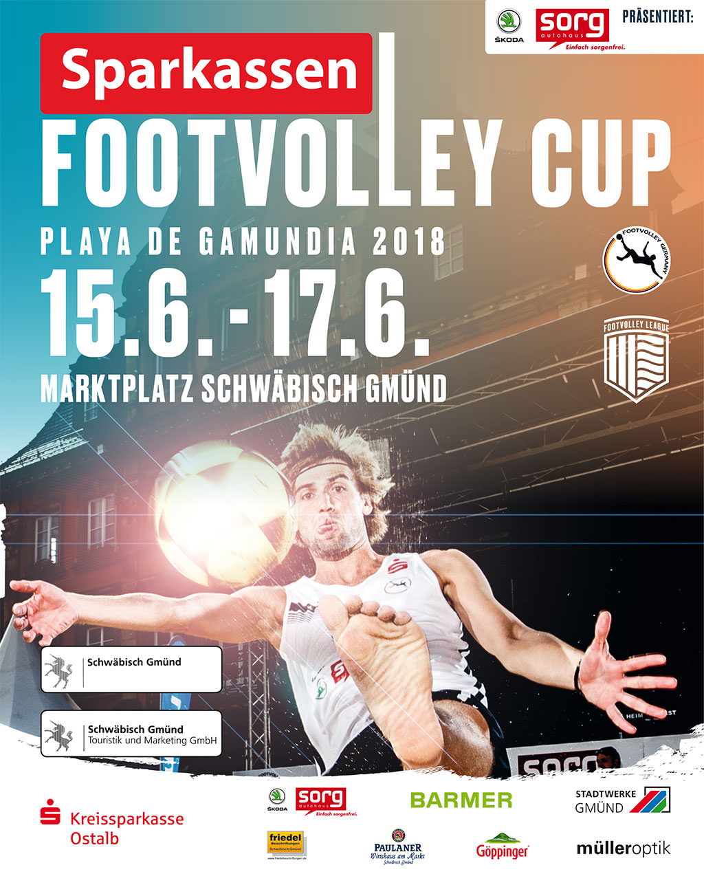 Playa de Gamundia 2018 – Sparkassen Footvolley Cup